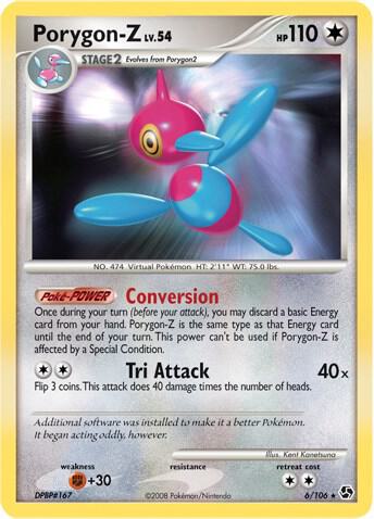 Porygon-Z Pokemon card from Deck Exclusives