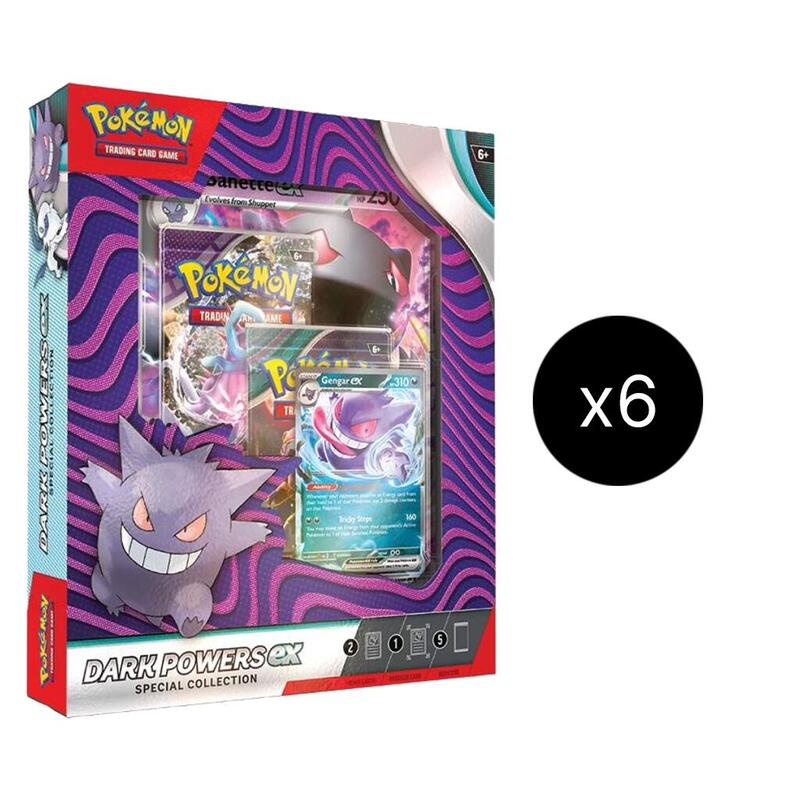 Dark Powers ex Special Collection Case Pokemon card from TCG: Tempest