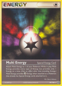 Multi Energy Pokemon card from EX Emerald