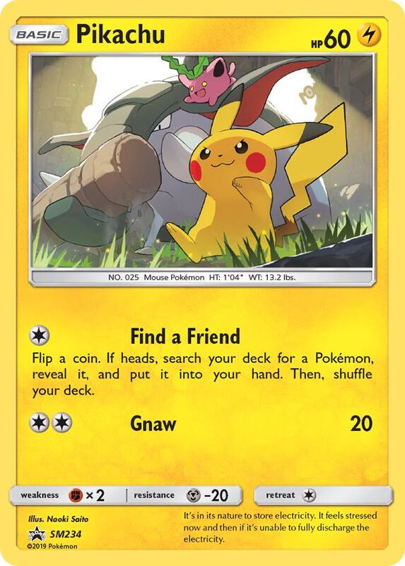 Pikachu - SM234 Pokemon card from SM Promos