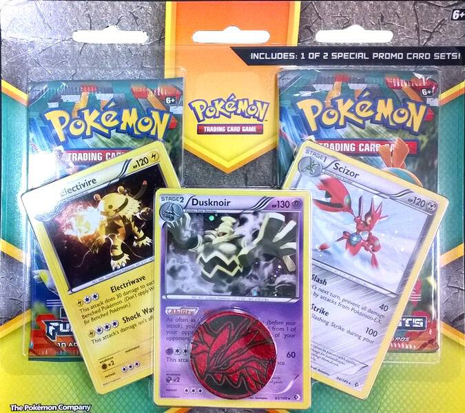 Furious Fists 2 Pack Blister [Dusknoir] Pokemon card from XY - Furious Fists