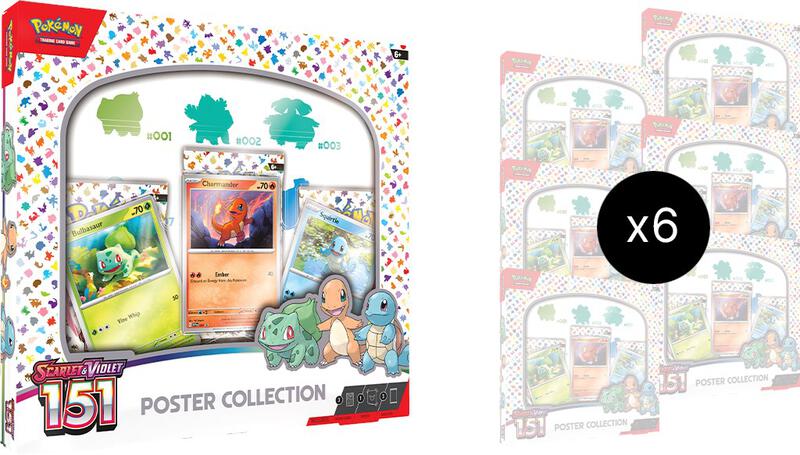 151 Poster Collection Case Pokemon card from SV: Scarlet & Violet 151