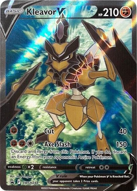Kleavor V (Full Art) - SWSH248 Pokemon card from SWSH: Sword & Shield Promo Cards
