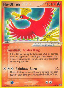 Ho-oh ex (Holo) Pokemon card from POP Series 3