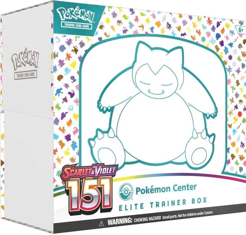 151 Pokemon Center Elite Trainer Box (Exclusive) Pokemon card from SV: Scarlet & Violet 151