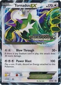 Tornadus EX - BW96 (Prerelease) [Staff] Pokemon card from Black and White Promos