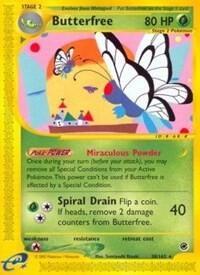 Butterfree (38) Pokemon card from Expedition