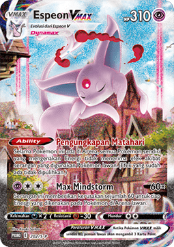 Espeon VMAX (S-P/ID 202) Sword & Shield Indonesian Promos ID
