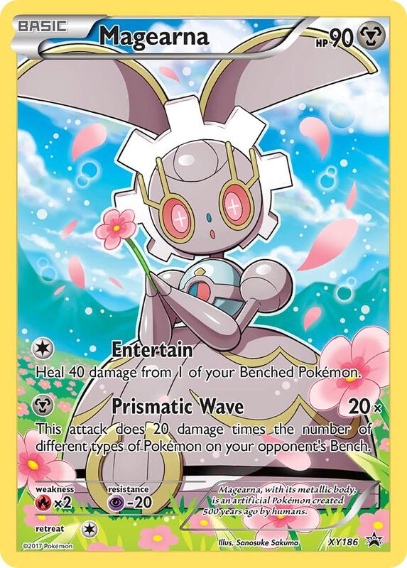 Magearna - XY186 Pokemon card from XY Promos