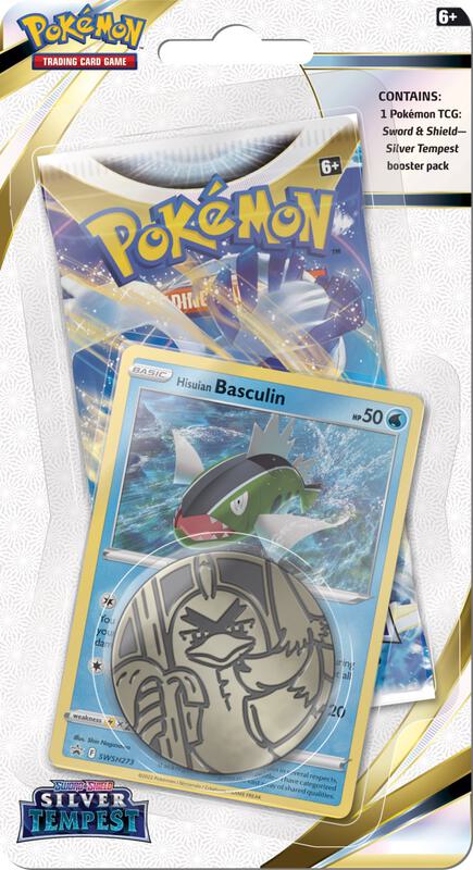 Silver Tempest Single Pack Blister [Basculin] Pokemon card from SWSH12: Silver