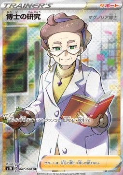Professor's Research Pokemon card from Sword