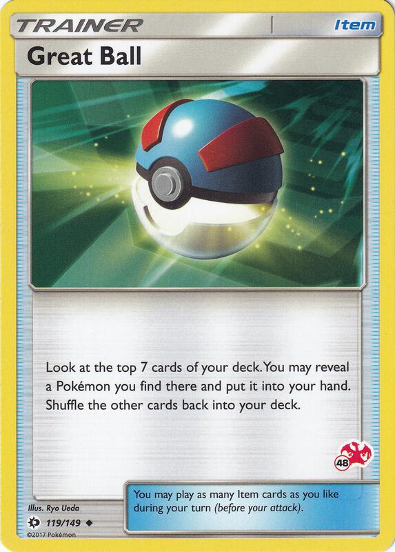 Great Ball Pokemon card from Battle Academy