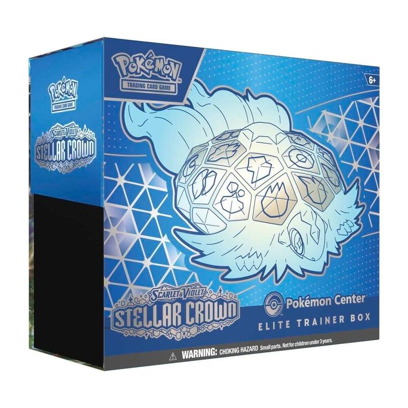 Stellar Crown Pokemon Center Elite Trainer Box (Exclusive) Pokemon card from SV07: Stellar Crown