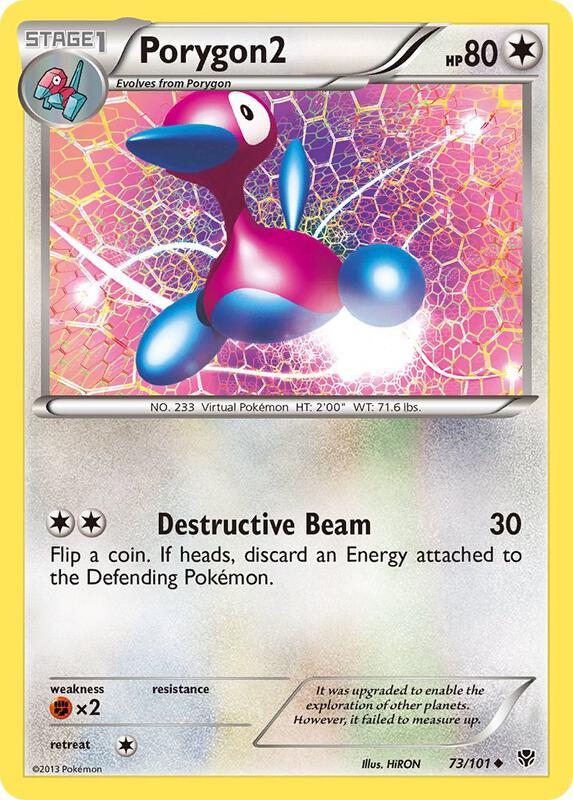 Porygon2 Pokemon card from Plasma Blast