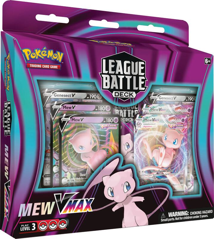 League Battle Deck [Mew VMAX] Pokemon card from SWSH08: Fusion Strike