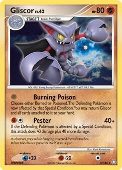 Gliscor Pokemon card from Deck Exclusives
