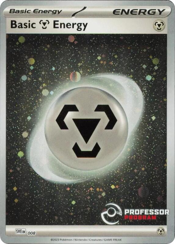 Metal Energy (2023) Pokemon card from Professor Program Promos