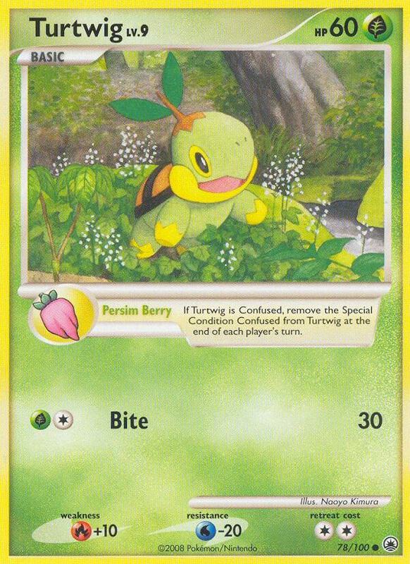 Turtwig (78) Pokemon card from Majestic Dawn