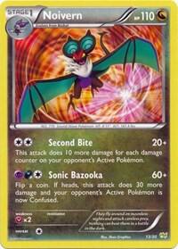 Noivern (#13 - Non-Holo) Pokemon card from XY Trainer Kit: Sylveon & Noivern