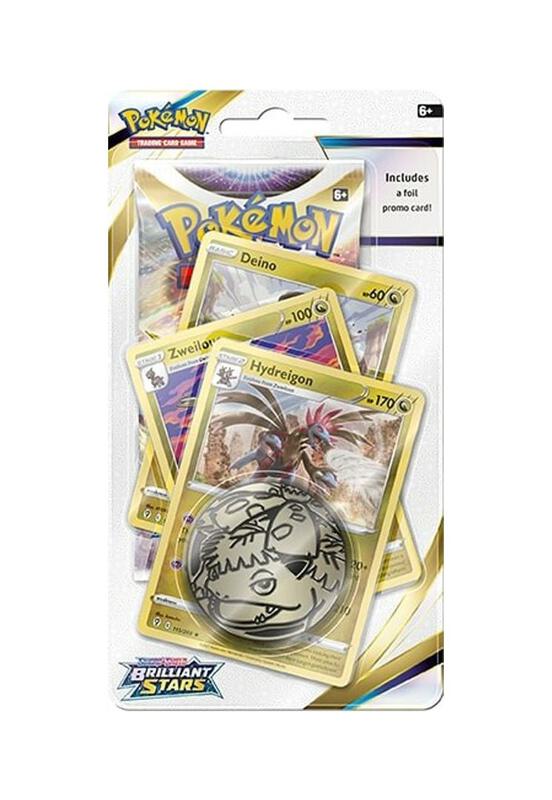Brilliant Stars Premium Checklane Blister [Hydreigon] Pokemon card from SWSH09: Brilliant