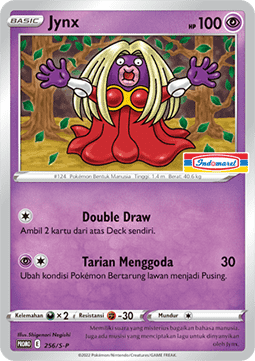 Jynx (S-P/ID 256) Sword & Shield Indonesian Promos ID