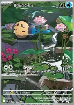 Tympole Pokemon card from Black Bolt