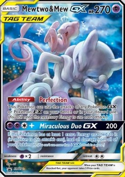 Mewtwo & Mew GX