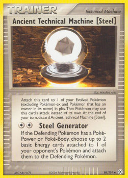 Ancient Technical Machine Pokemon card from EX Hidden Legends