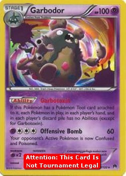 Garbodor Pokemon card from BREAKpoint