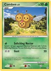 Combee Pokemon card from Diamond and Pearl
