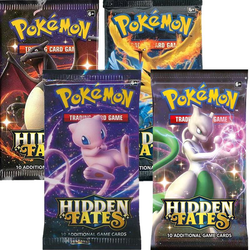 Hidden Fates Booster Pack Art Bundle [Set of 4] Pokemon card from Hidden Fates