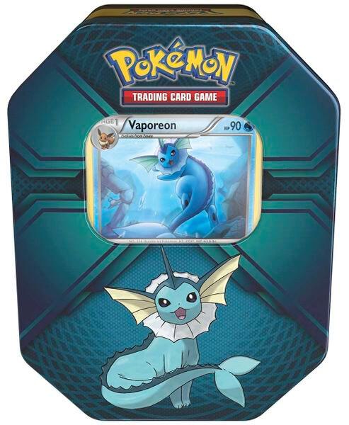 Triple Effect Tin [Vaporeon] Pokemon card from SM - Guardians Rising