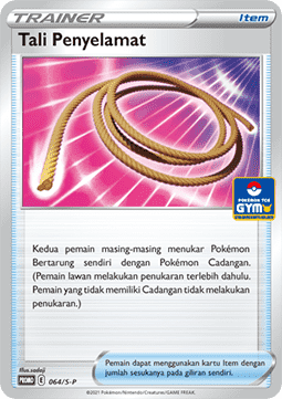 Escape Rope (S-P/ID 064) Sword & Shield Indonesian Promos ID