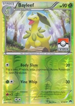 Bayleef Pokemon card from BREAKpoint