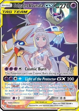Solgaleo & Lunala GX (Holo)