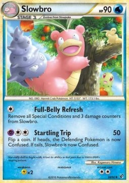 Slowbro Pokemon card from Undaunted