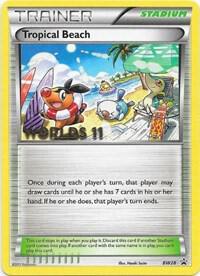 Tropical Beach - BW28 (Worlds 11) Pokemon card from Black and White Promos