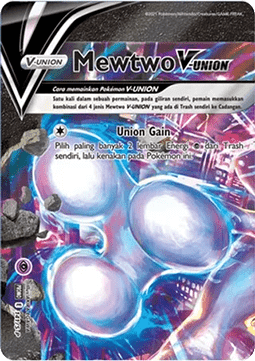 Mewtwo V-UNION (S-P/ID 141) Sword & Shield Indonesian Promos ID
