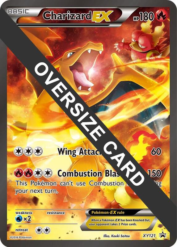 Charizard EX - XY121 (XY Black Star Promos) Pokemon card from Jumbo Cards