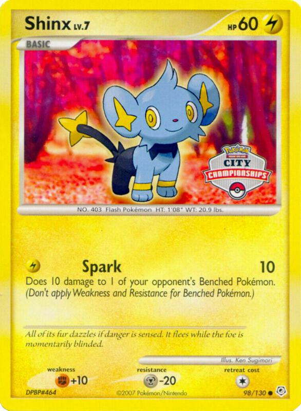 Shinx Pokemon card from Nintendo Promos