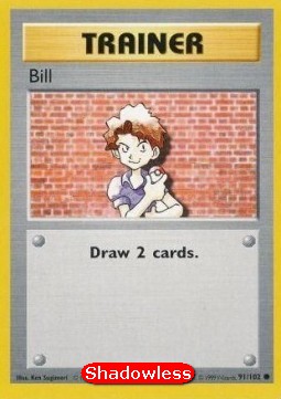 Bill Pokemon card from Base Set