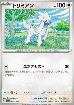 Furfrou Pokemon card from Night Wanderer