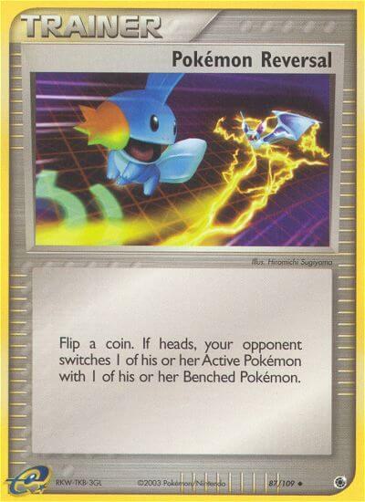 Pokemon Reversal Pokemon card from Ruby and Sapphire