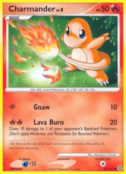 Charmander Lv.8 (Holo)