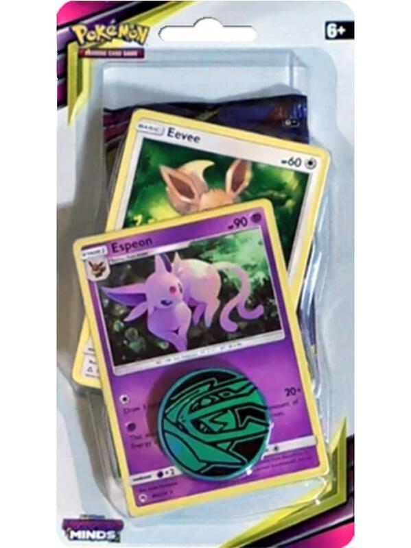 Unified Minds Premium Checklane Blister [Espeon] Pokemon card from SM - Unified Minds