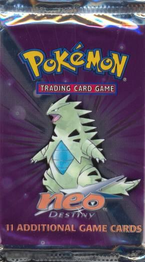 Neo Destiny Booster Pack [Unlimited Edition] Pokemon card from Neo Destiny