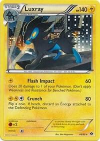 Luxray Pokemon card from Deck Exclusives