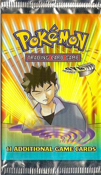 Gym Heroes Booster Pack [Unlimited Edition] Pokemon card from Gym Heroes