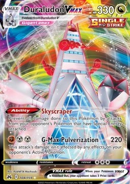 Duraludon VMAX Pokemon card from Crown Zenith