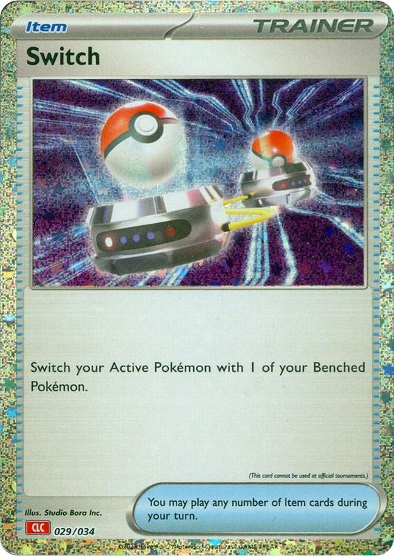 Switch (CLC) Pokemon card from Trading Card Game Classic
